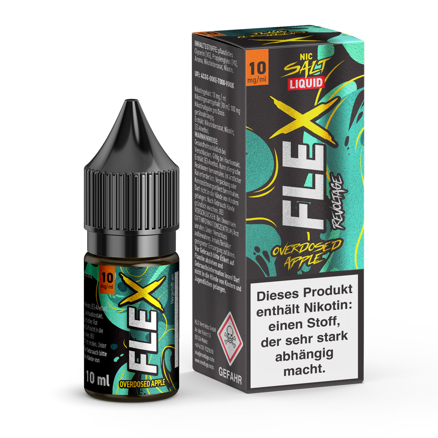 Revoltage FLEX Overdosed E-Liquid Serie - revoltage.rocks
