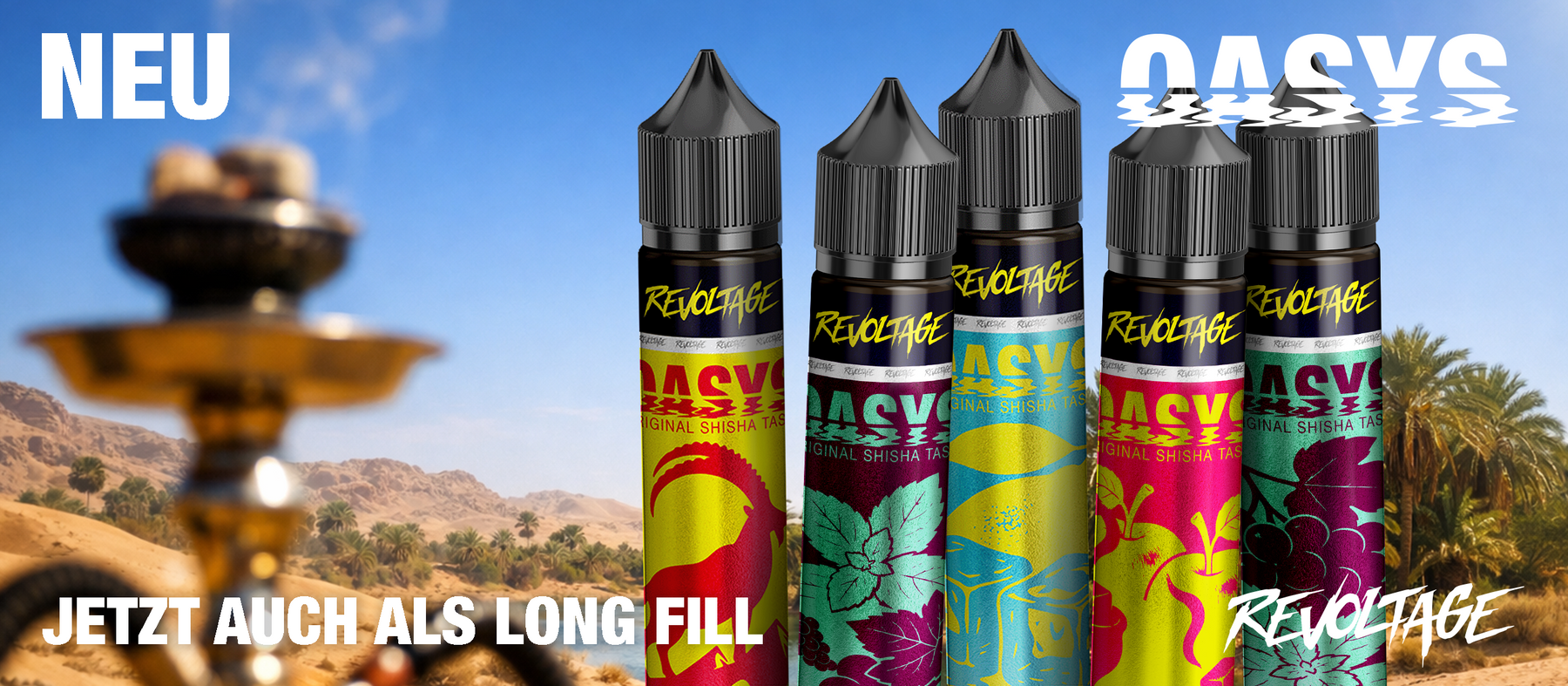Revoltage OASYS LongFill Aroma 8 ml