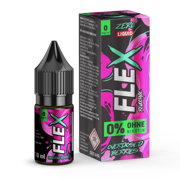 FLEX Overdosed E-Liquid Serie 10ml Berries