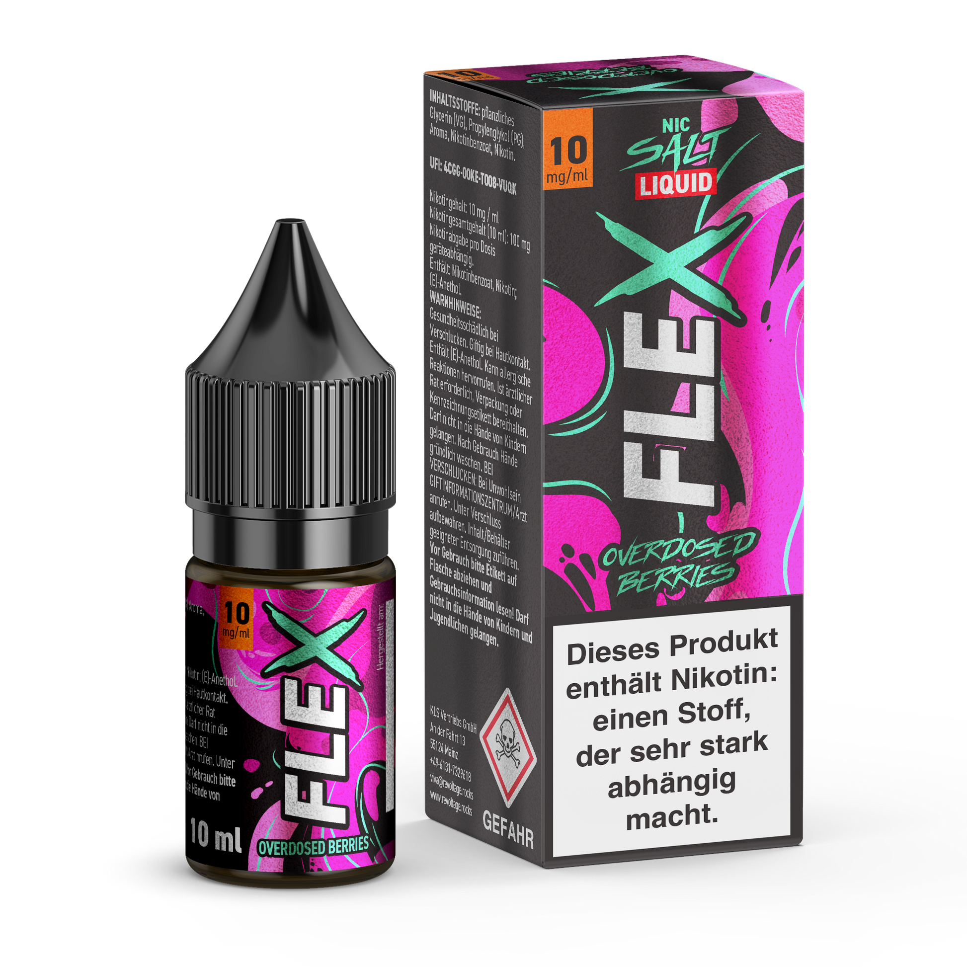 Revoltage FLEX Overdosed E-Liquid Serie - revoltage.rocks