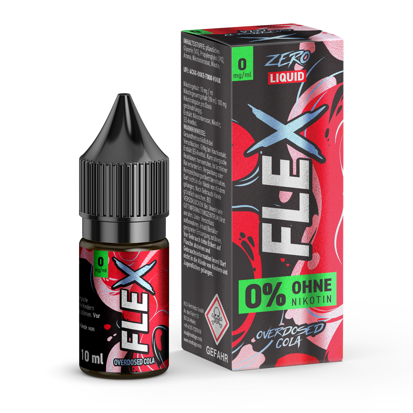 Revoltage FLEX Overdosed E-Liquid Serie - revoltage.rocks