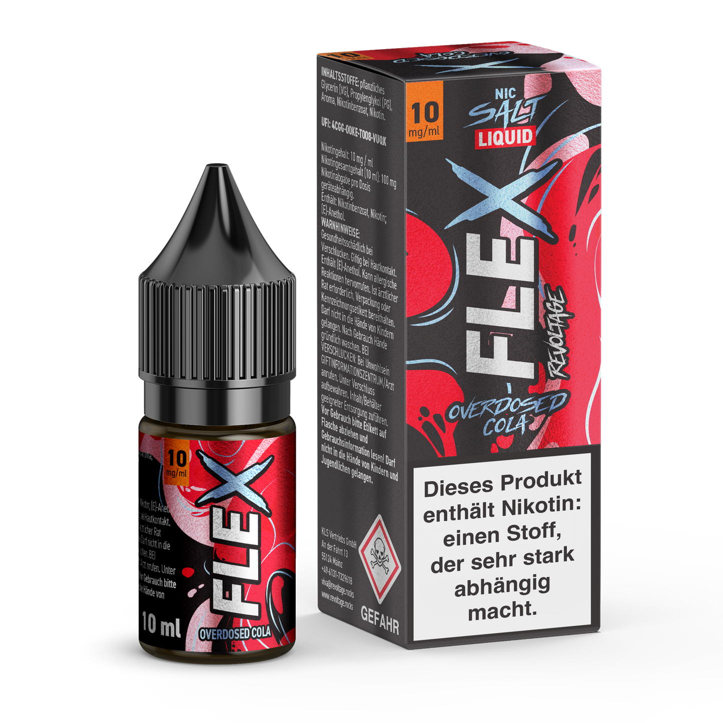 Revoltage FLEX Overdosed E-Liquid Serie - revoltage.rocks