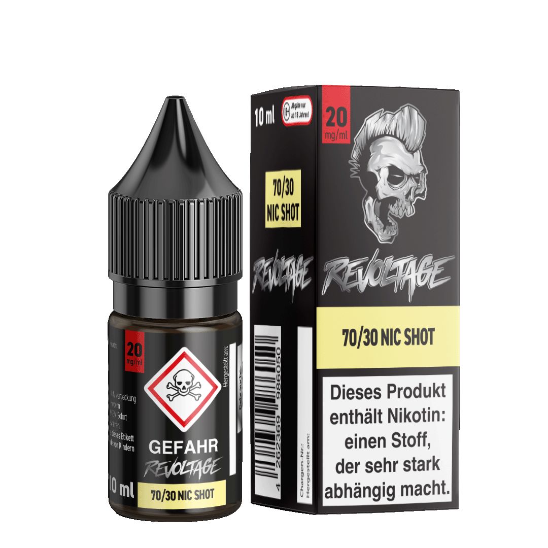 Revoltage Nikotin-Shot Serie - revoltage.rocks