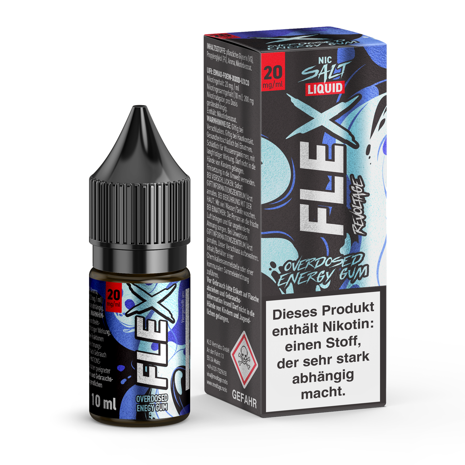 Revoltage FLEX Overdosed E-Liquid Serie - revoltage.rocks