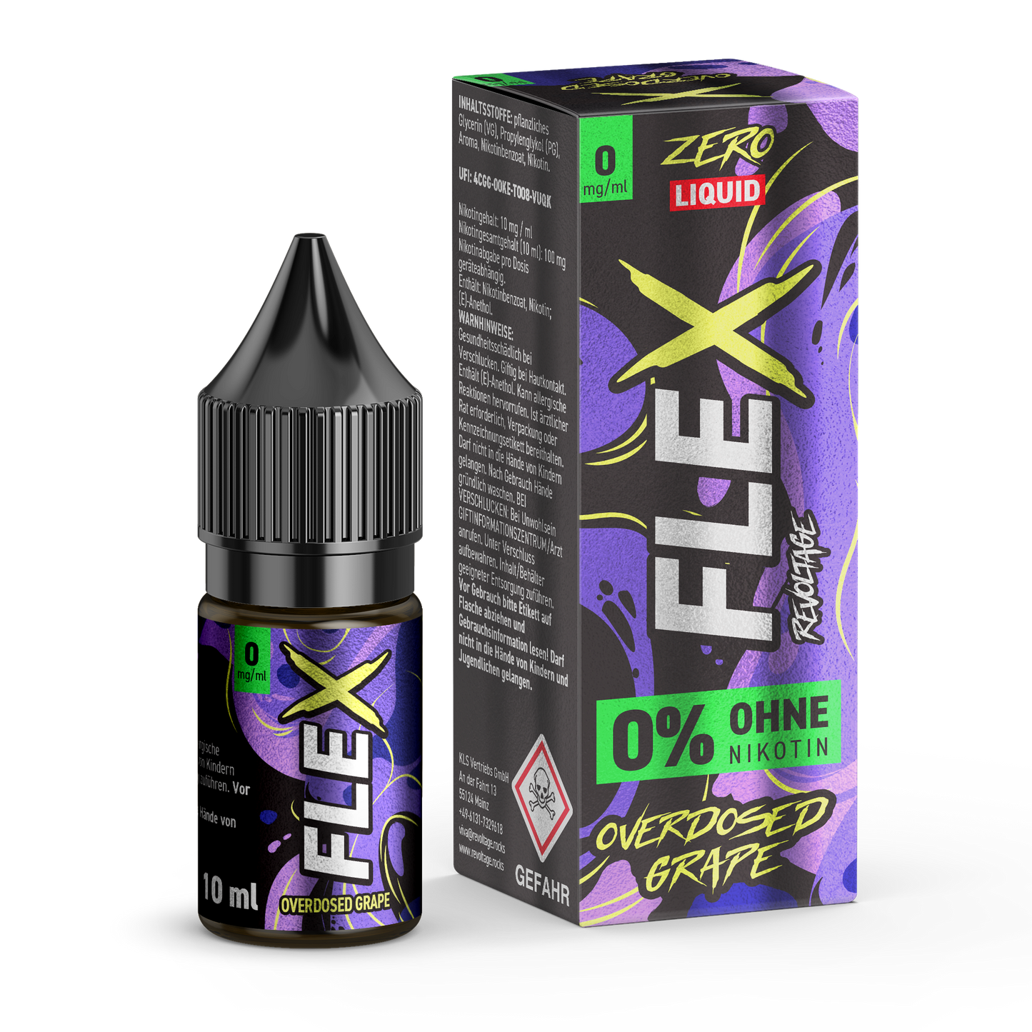 Revoltage FLEX Overdosed E-Liquid Serie - revoltage.rocks