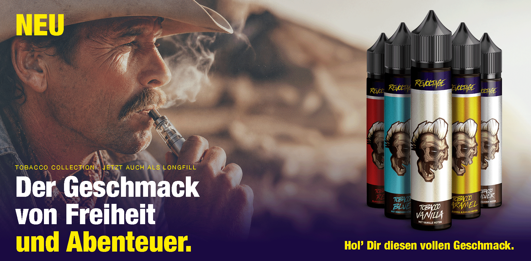 NEU: Revoltage Tobacco Aroma 7 ml