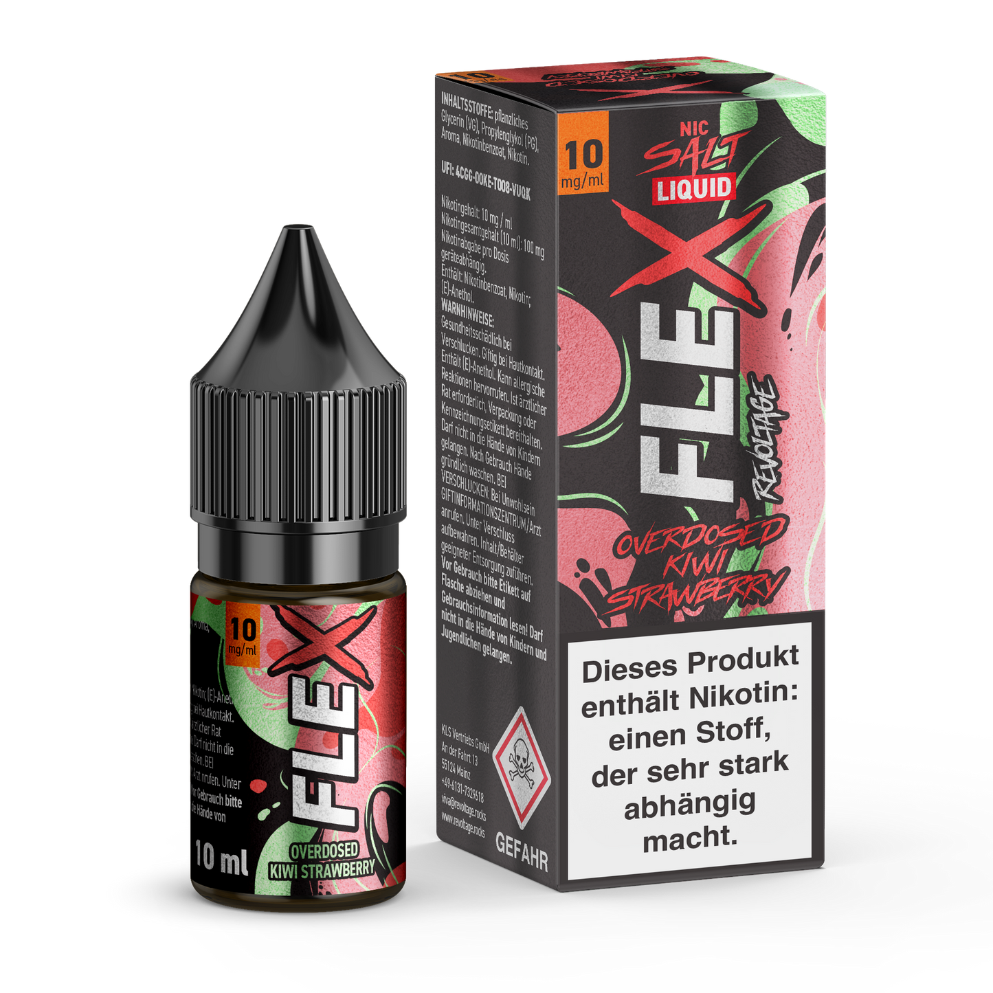 Revoltage FLEX Overdosed E-Liquid Serie - revoltage.rocks