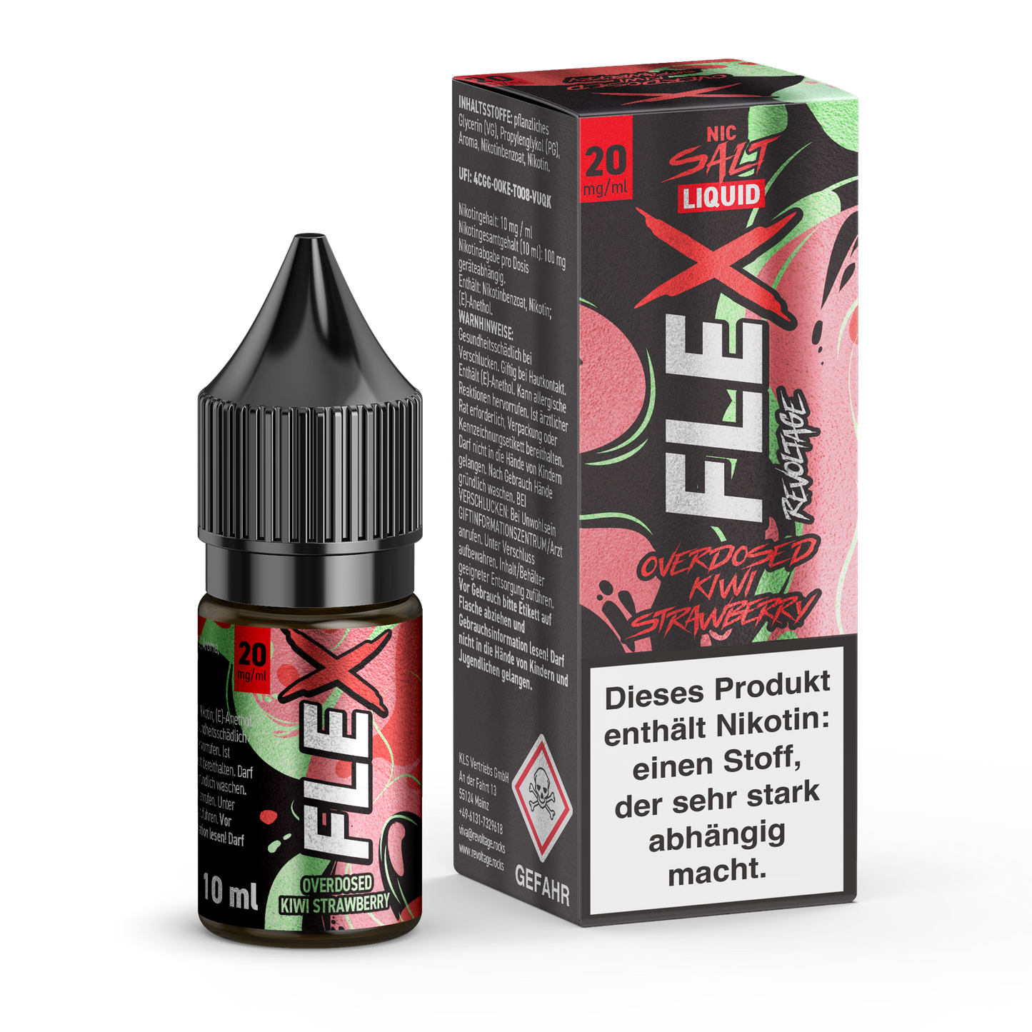 Revoltage FLEX Overdosed E-Liquid Serie - revoltage.rocks