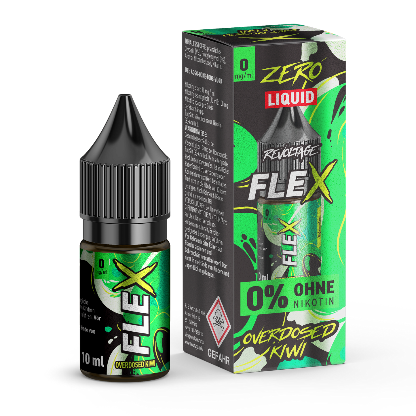 Revoltage FLEX Overdosed E-Liquid Serie - revoltage.rocks