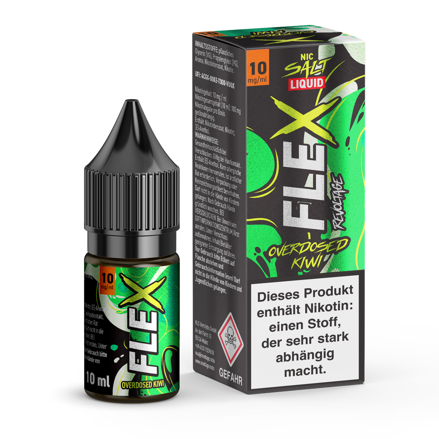 Revoltage FLEX Overdosed E-Liquid Serie - revoltage.rocks