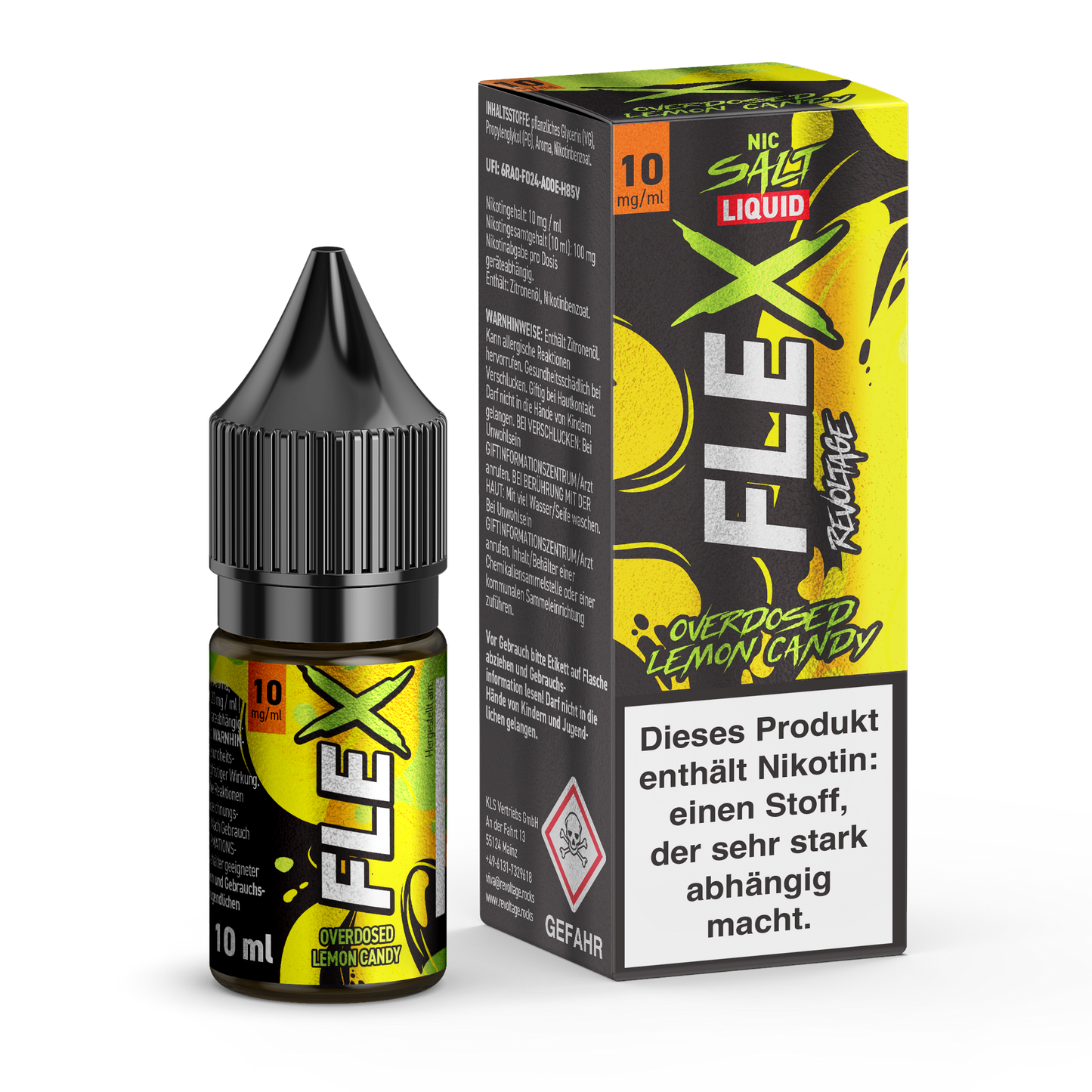 Revoltage FLEX Overdosed E-Liquid Serie - revoltage.rocks
