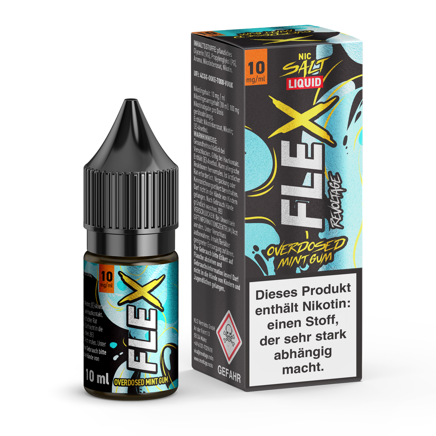 Revoltage FLEX Overdosed E-Liquid Serie - revoltage.rocks