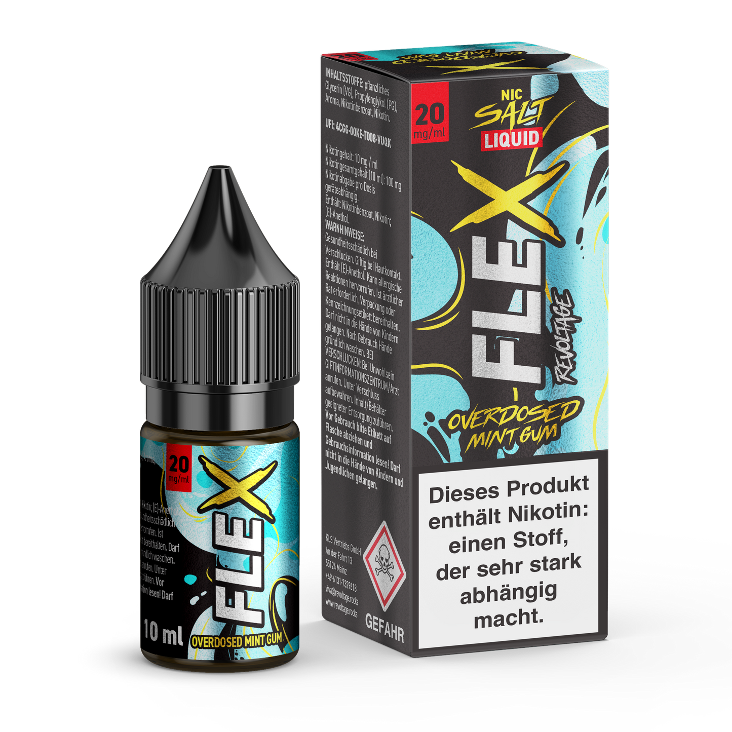 Revoltage FLEX Overdosed E-Liquid Serie - revoltage.rocks