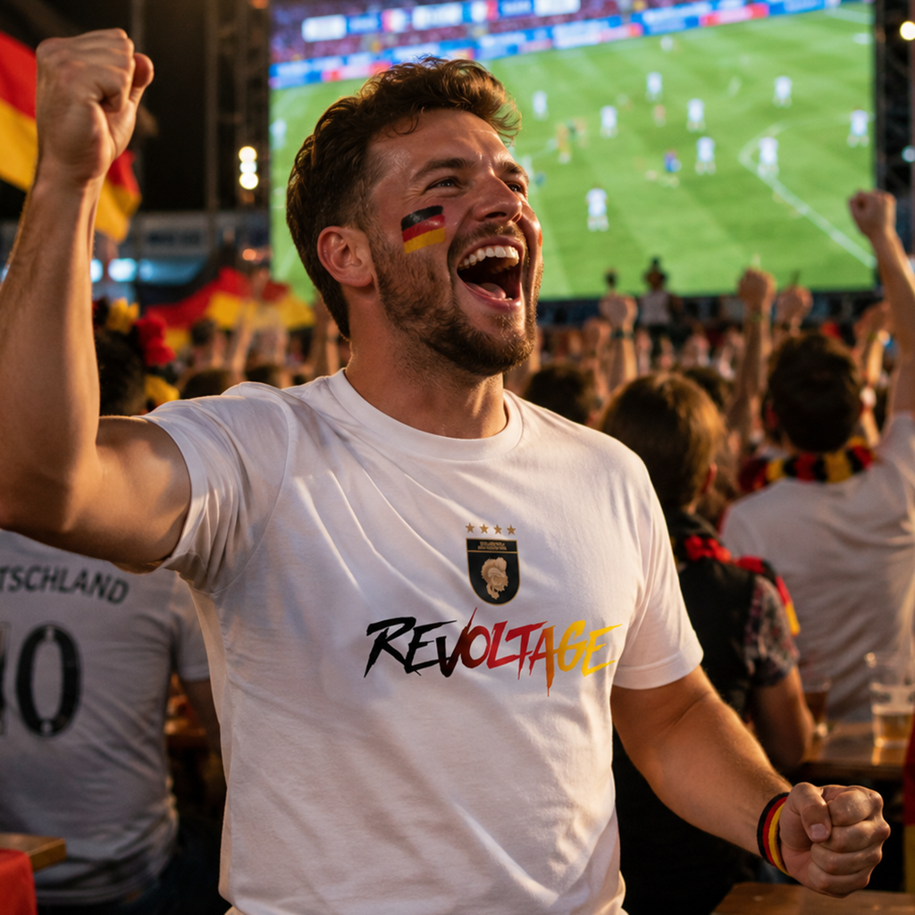 Gratis: Revoltage Deutschland Fan-Shirt