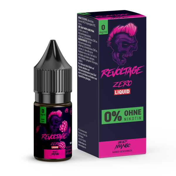 Classic E-Liquid Serie 10 ml Black Mango
