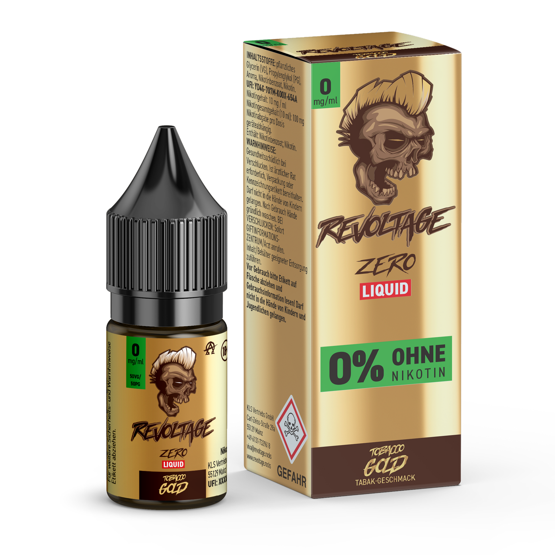 Revoltage Tobacco E-Liquid Serie - revoltage.rocks