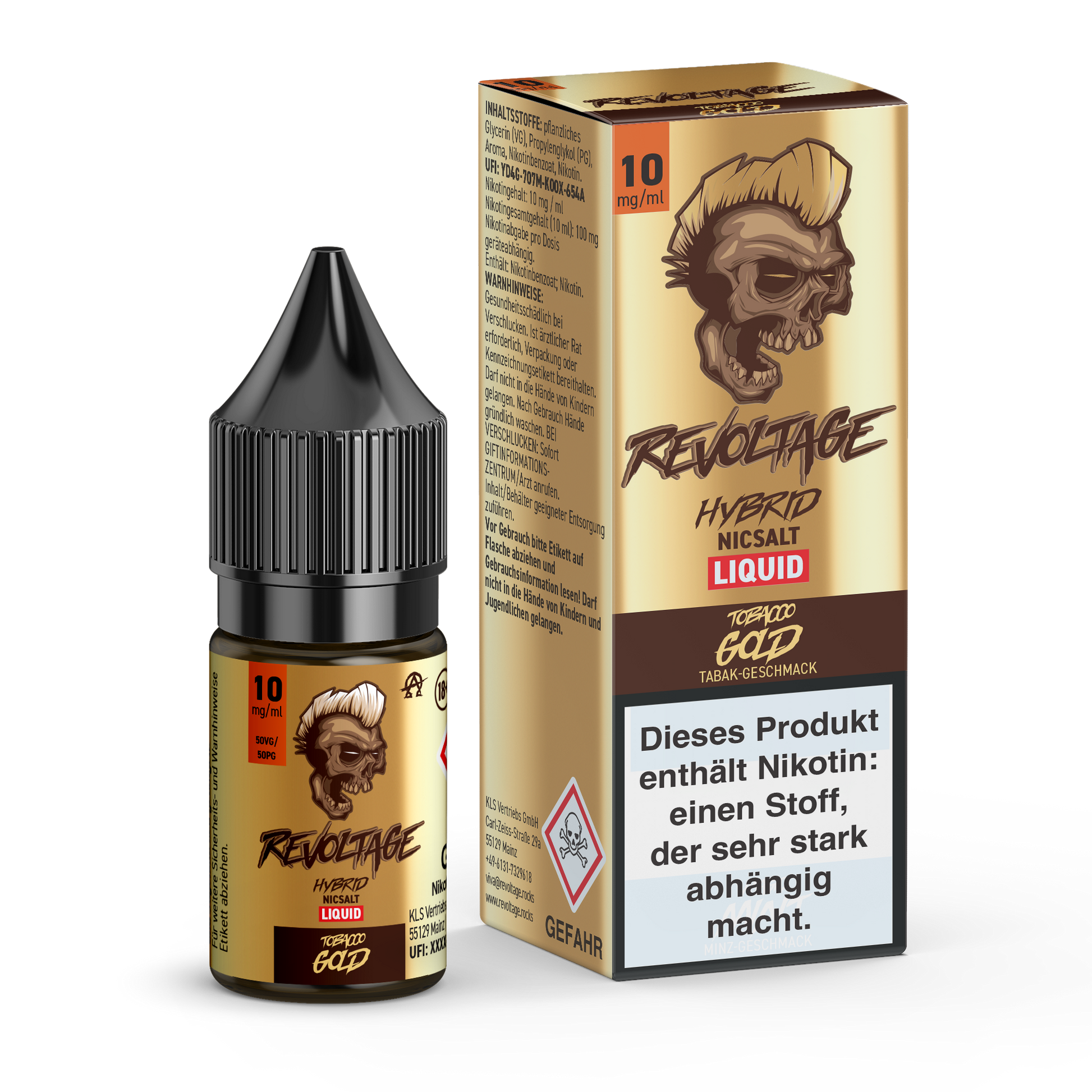 Revoltage Tobacco E-Liquid Serie - revoltage.rocks
