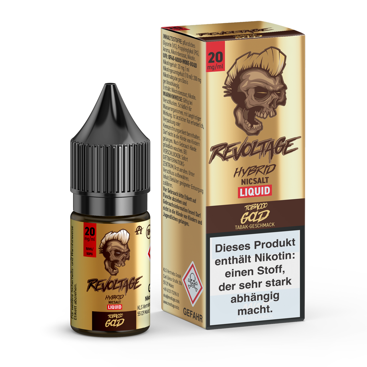 Revoltage Tobacco E-Liquid Serie - revoltage.rocks