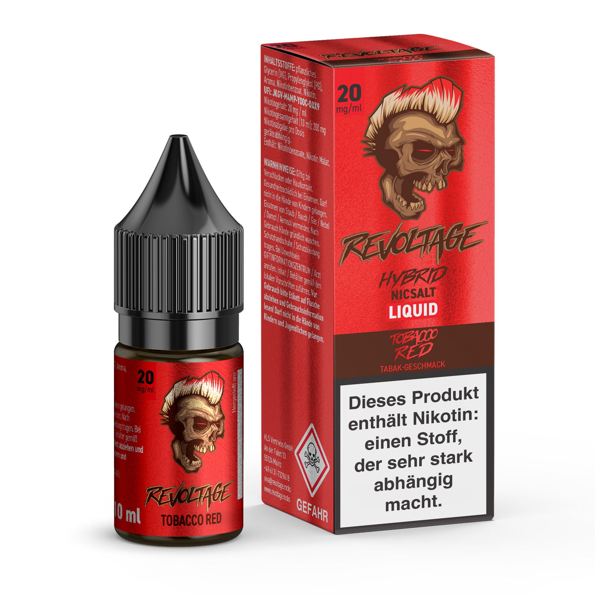 Revoltage Tobacco E-Liquid Serie - revoltage.rocks