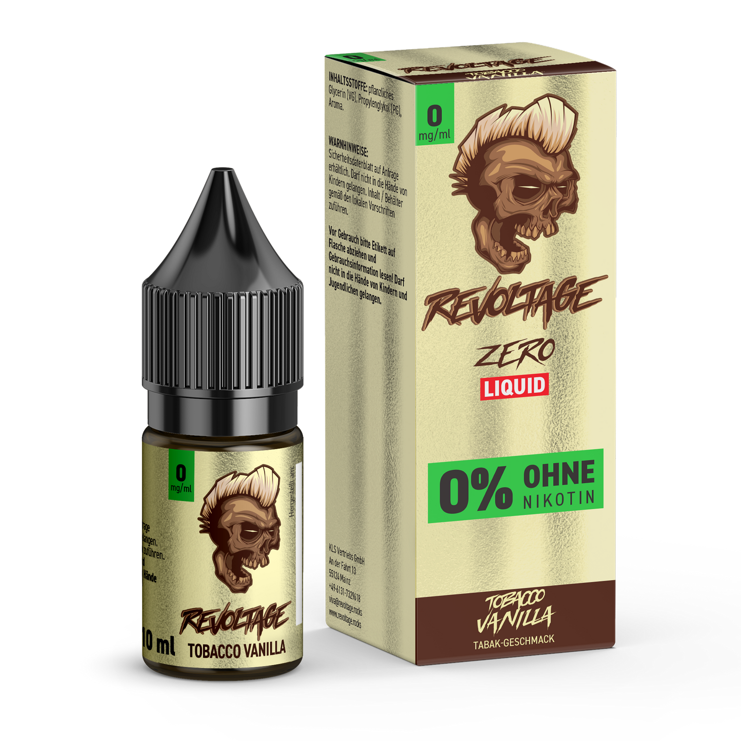 Revoltage Tobacco E-Liquid Serie - revoltage.rocks