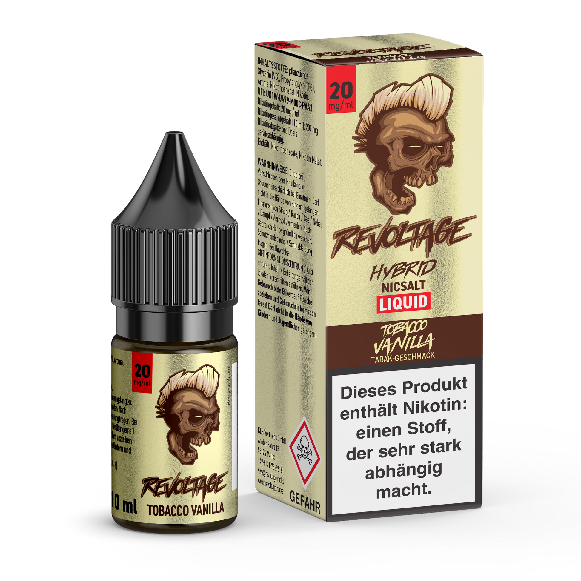 Revoltage Tobacco E-Liquid Serie - revoltage.rocks
