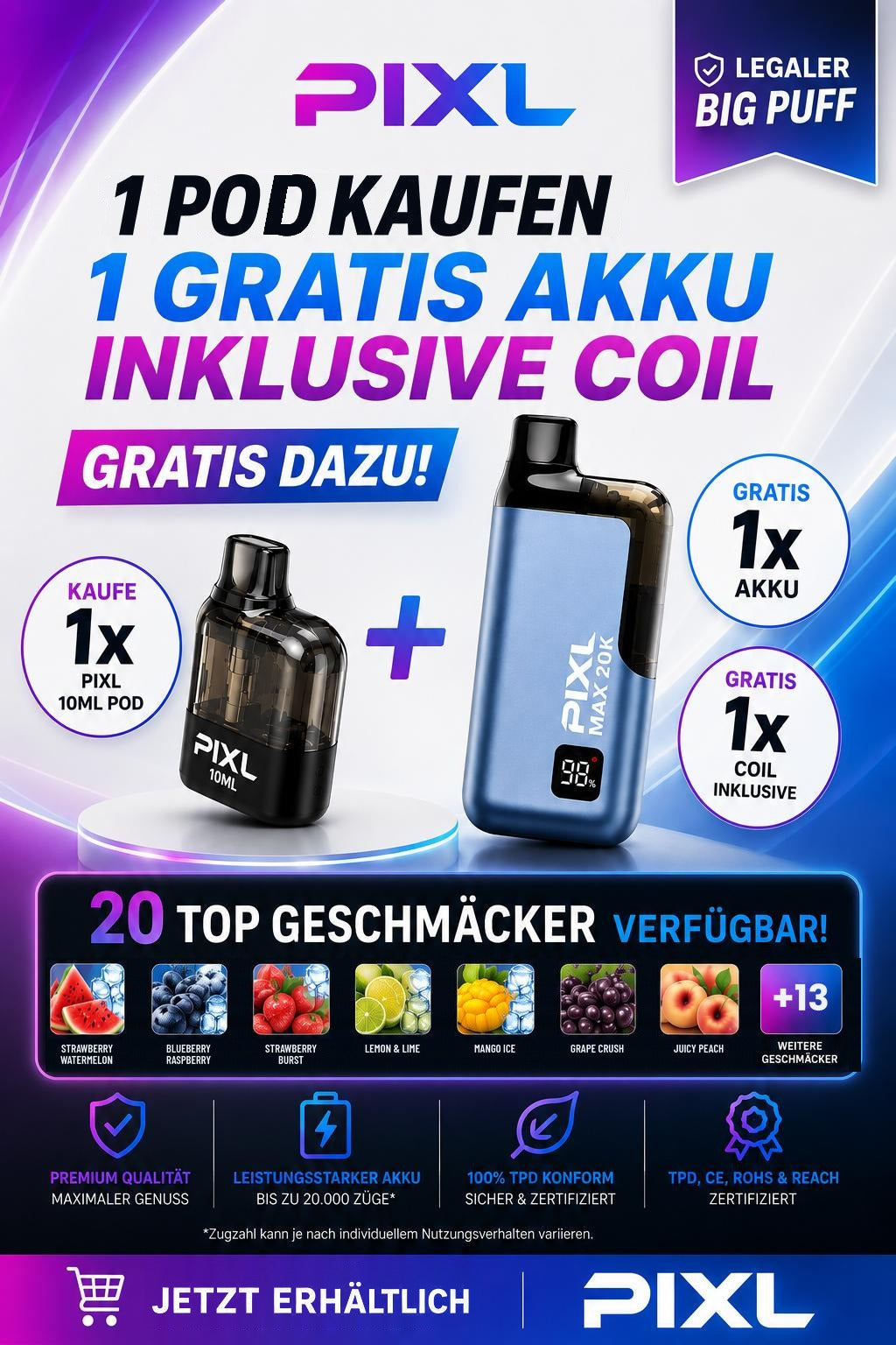 PIXL MAX 20K Starter-Set