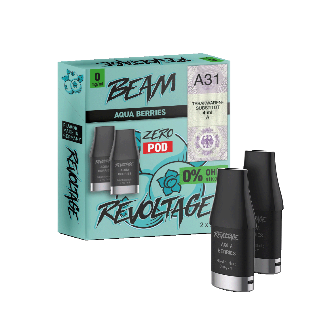 Revoltage Beam Pod 2ml Serie (Inhalt 2 Stück) - revoltage.rocks