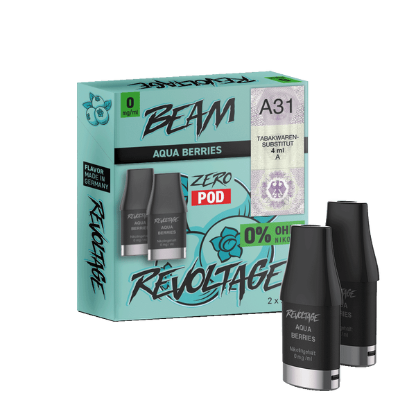 Beam Pod 2ml Serie (Inhalt 2 Stück) Aqua Berries