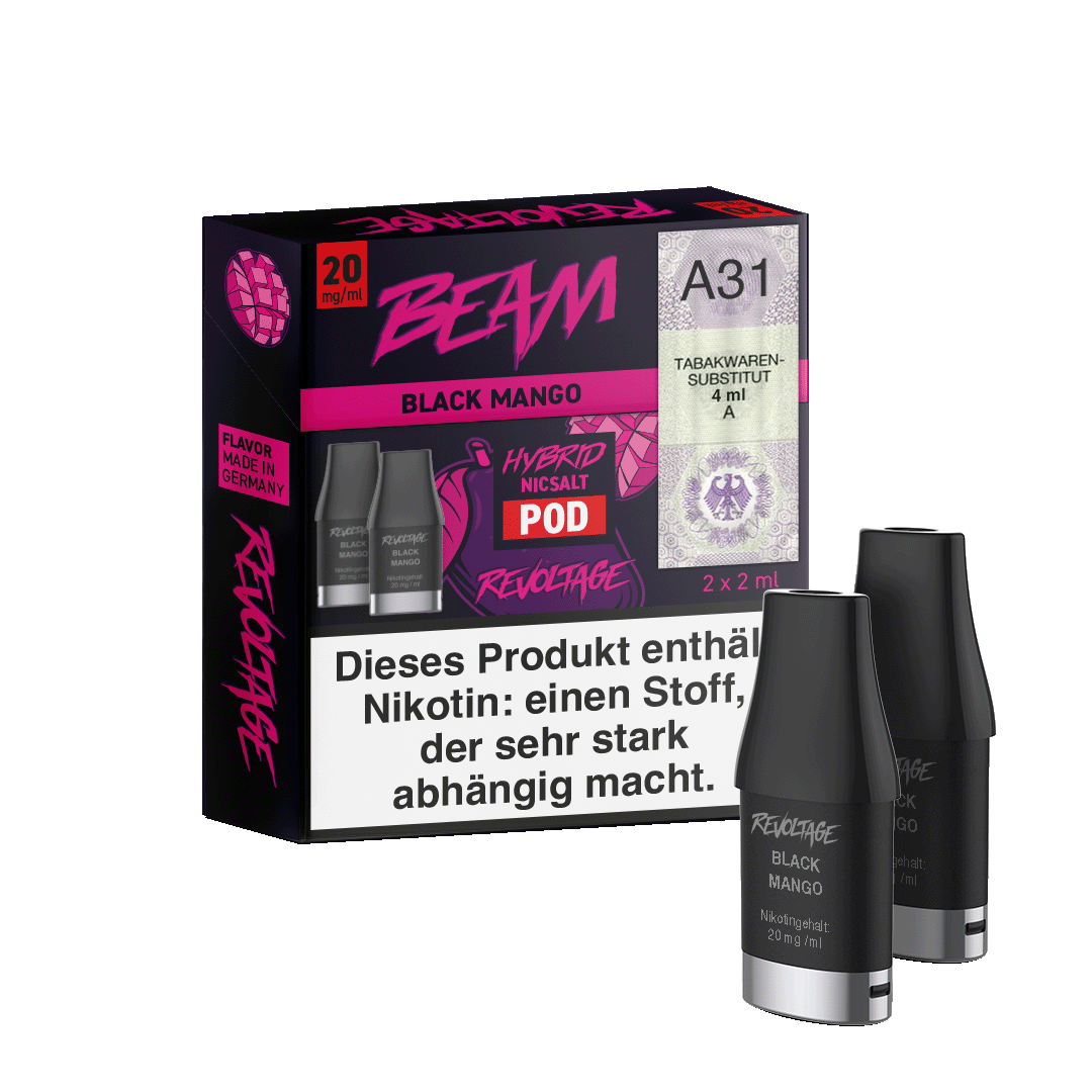 Revoltage Beam Pod 2ml Serie (Inhalt 2 Stück) - revoltage.rocks