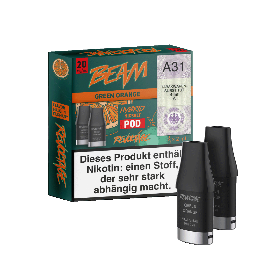 Revoltage Beam Pod 2ml Serie (Inhalt 2 Stück) - revoltage.rocks