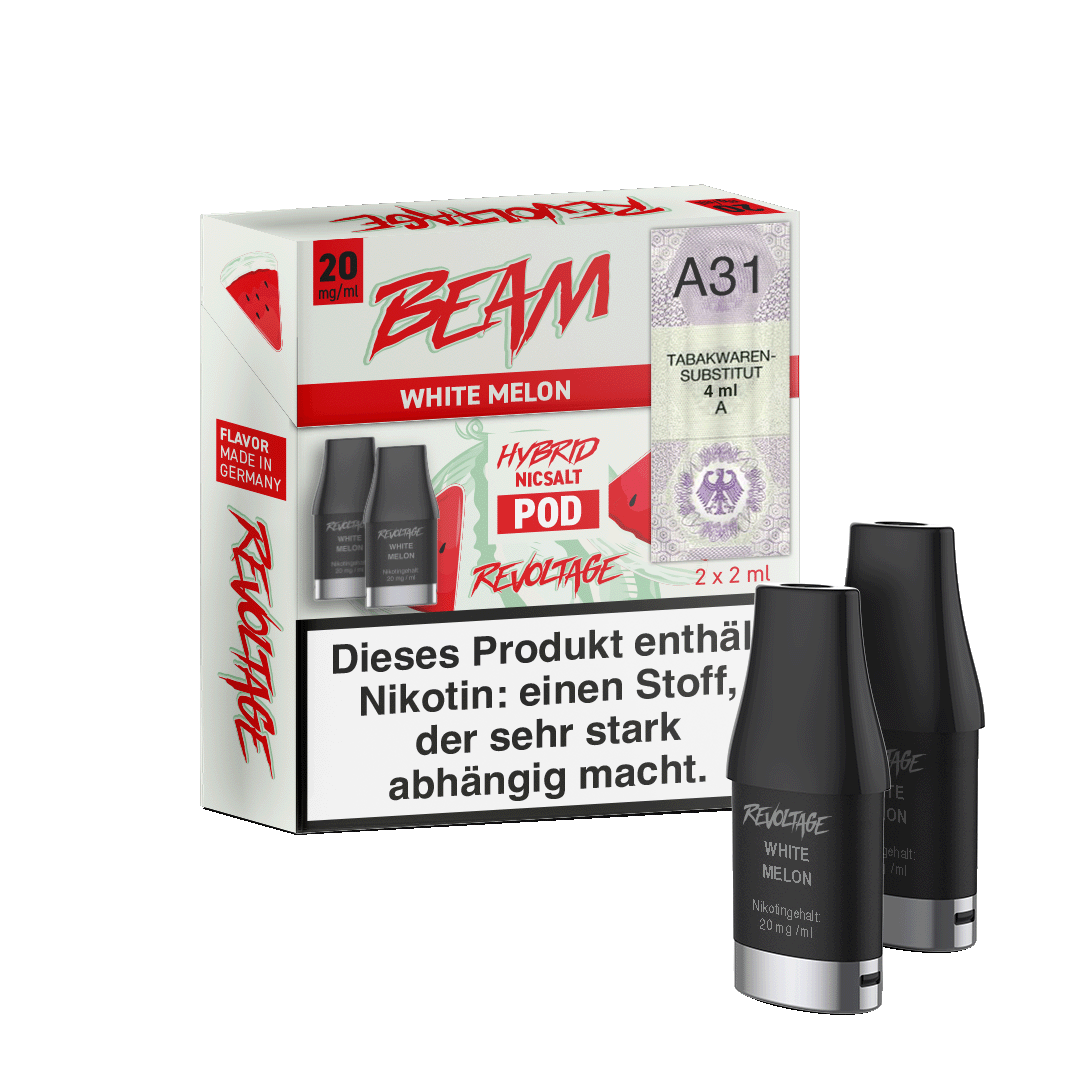 Revoltage Beam Pod 2ml Serie (Inhalt 2 Stück) - revoltage.rocks