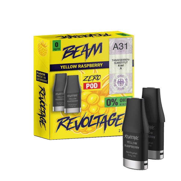 Beam Pod 2ml Serie (Inhalt 2 Stück) Yellow Raspberry