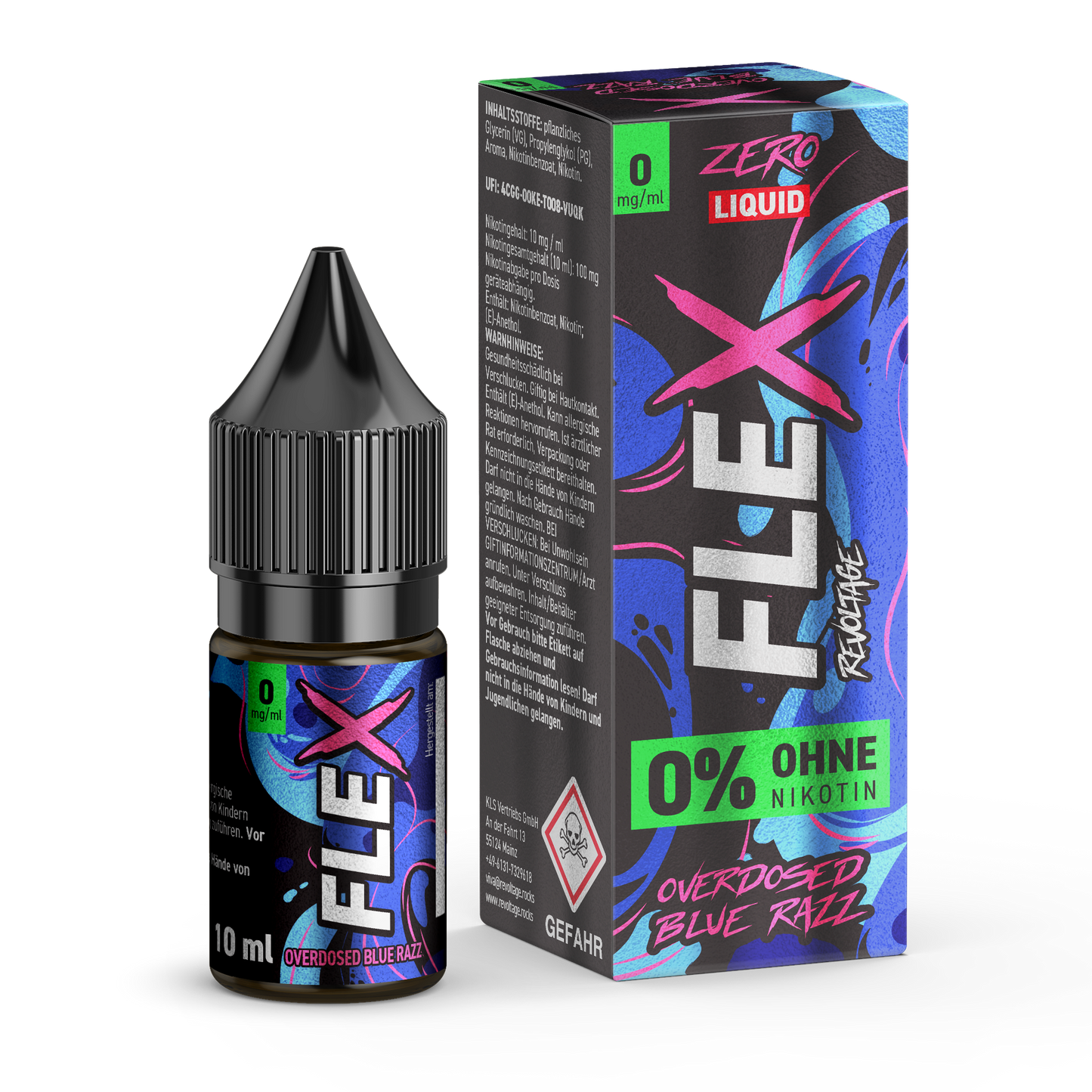 Revoltage FLEX Overdosed E-Liquid Serie - revoltage.rocks