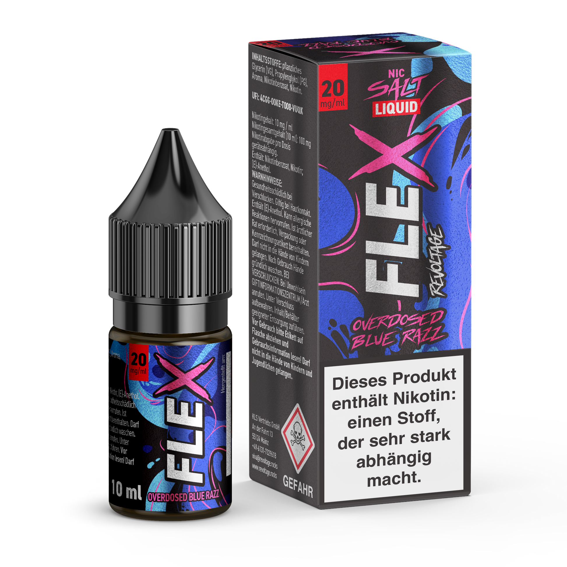 Revoltage FLEX Overdosed E-Liquid Serie - revoltage.rocks