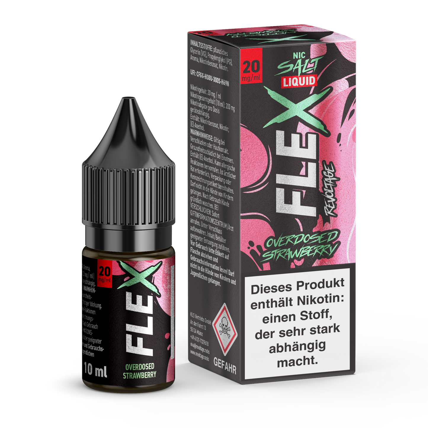 Revoltage FLEX Overdosed E-Liquid Serie - revoltage.rocks