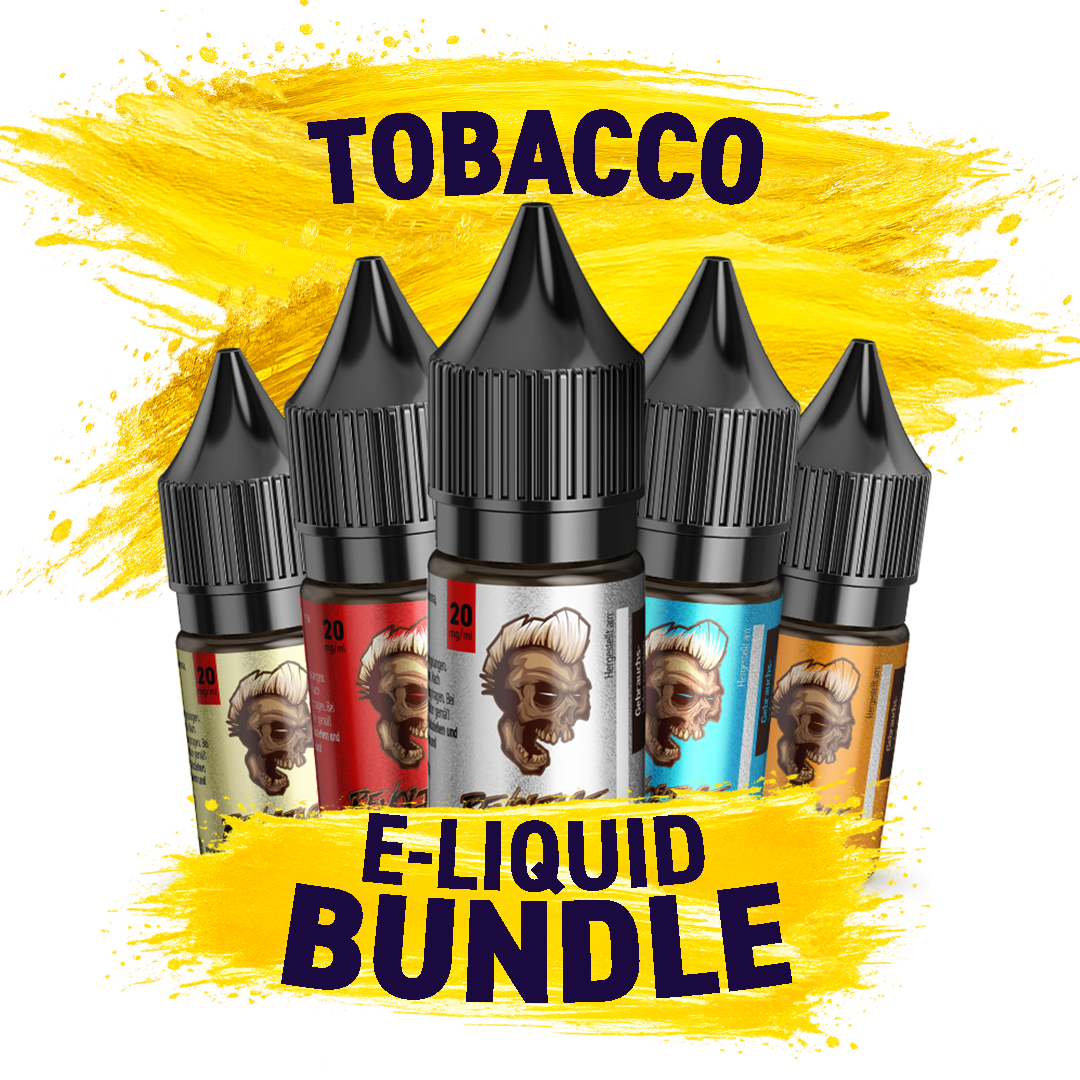 Tabak E-Liquid Bundle 6er Set | Revoltage revoltage.rocks Tabak E-Liquid Bundle 6er Set | Revoltage revoltage.rocks