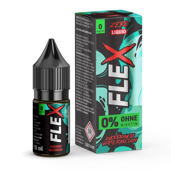 FLEX Overdosed E-Liquid Serie 10ml Watermelon