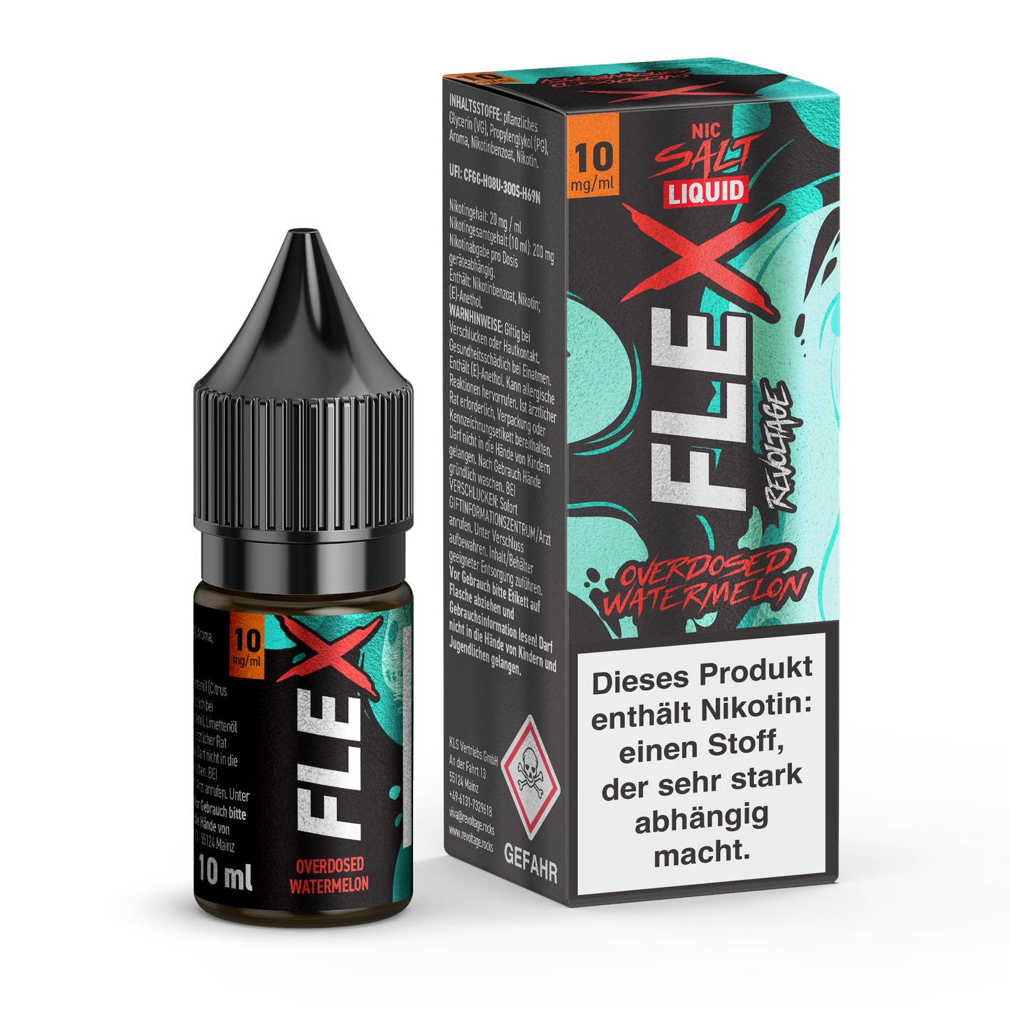 Revoltage FLEX Overdosed E-Liquid Serie - revoltage.rocks