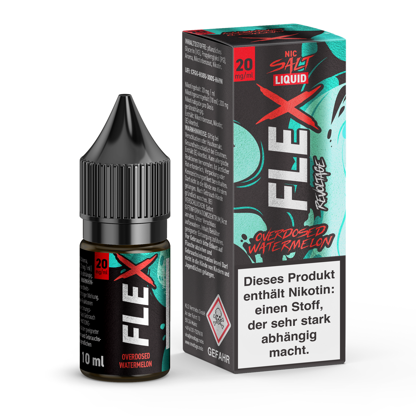 Revoltage FLEX Overdosed E-Liquid Serie - revoltage.rocks
