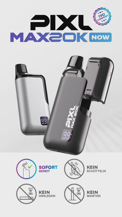 PIXL MAX 20K Basisgerät 850 mAh (Akku + Leerpod)